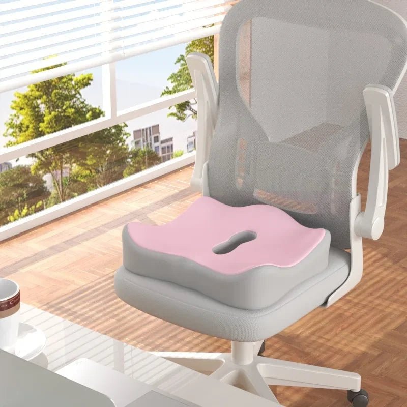 Ergonomic Memory Foam Seat Cushion - Lower Back Support & Non-Slip Design 10