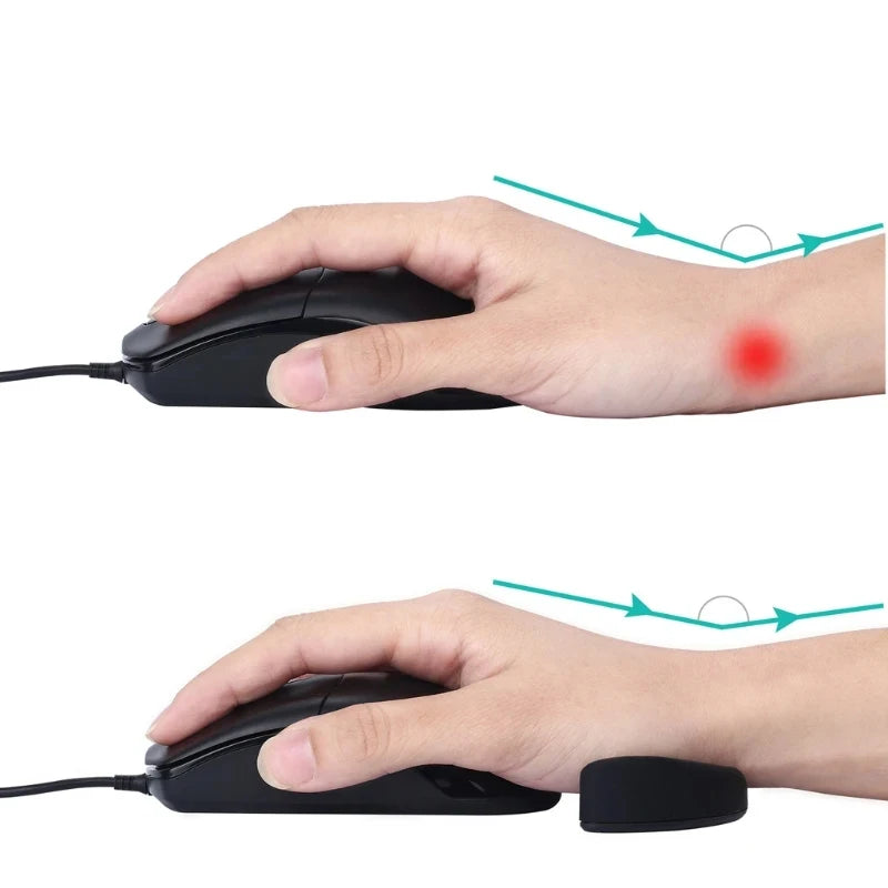 Ergonomic Mouse Pad with Wrist Rest - 3D Arc Design for Comfort 4