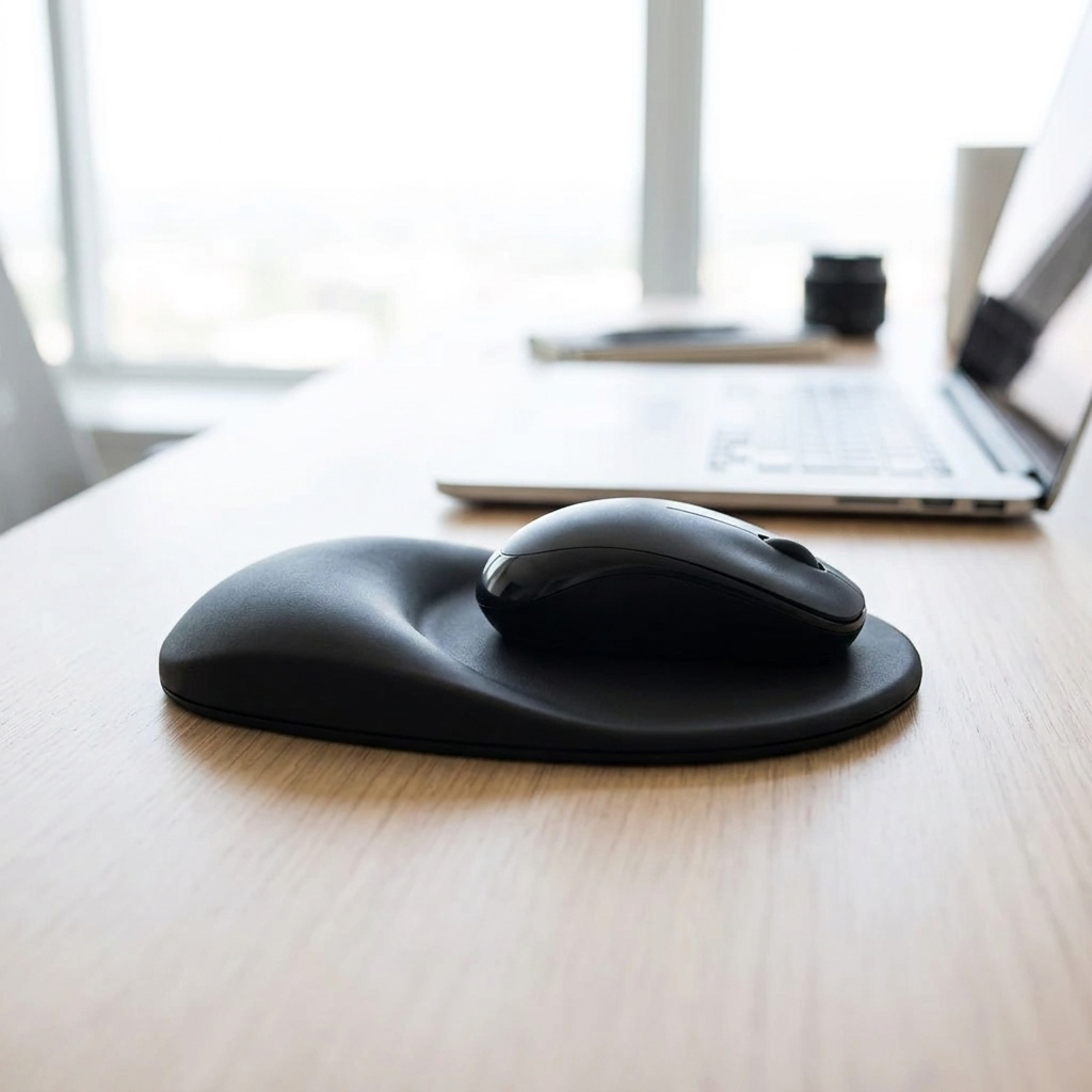 Ergonomic Mouse Pad with Wrist Rest - 3D Arc Design for Comfort 9