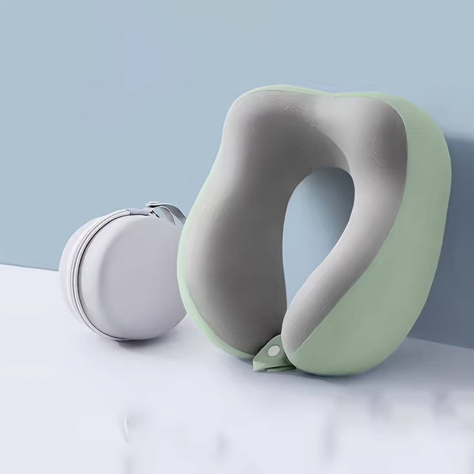 Ergonomic Travel Neck Pillow - Memory Foam Support for Comfort 3