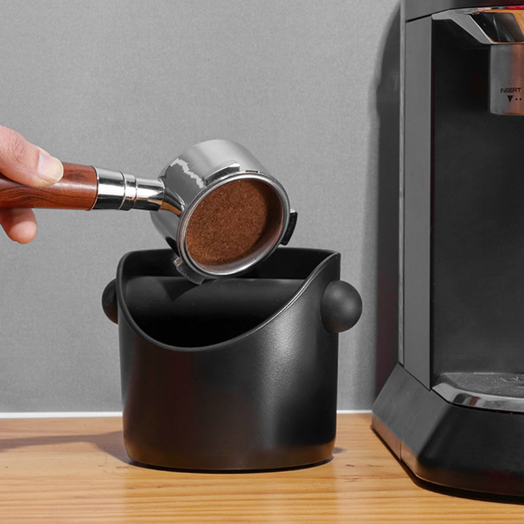 Espresso Knock Box - Removable Knock Bar & Non-Slip Base for Easy Use 3