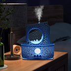 Essential Oil Diffuser Humidifier 6.1 oz Capacity Electric with LED Light and Remote Control 2