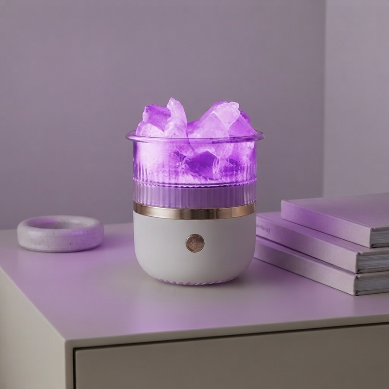 Essential Oil Diffuser USB Type C LED Salt Lamp Style 03