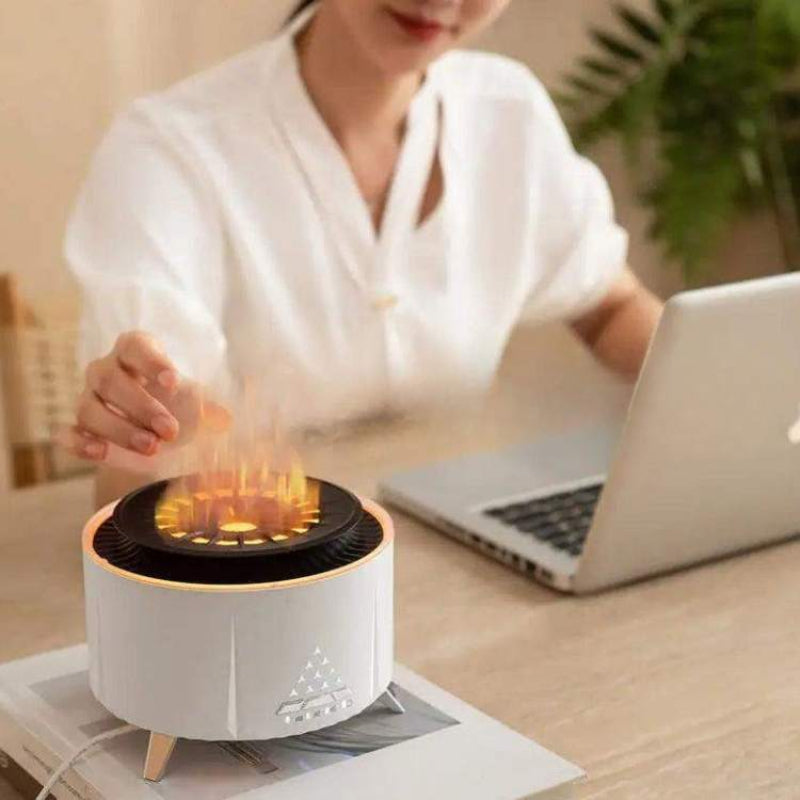 Essential Oil Diffuser with Night Light, 350ml Electric Aroma Diffuser for Home and Office – Stylish Design and Long Run Time 0