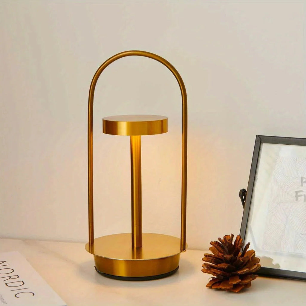 Estraglo LED Table Lamp - Portable, Dimmable, USB & Battery Operated 0