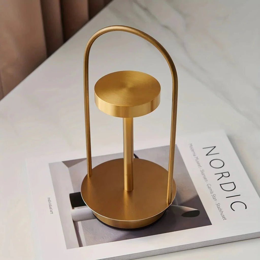 Estraglo LED Table Lamp - Portable, Dimmable, USB & Battery Operated 3