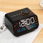FM Radio Digital Alarm Clock - Dual Alarms, USB Ports & Adjustable Light 0