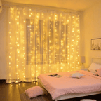 Fairy Curtain String Lights - Waterproof, Remote Control, 8 Modes 2