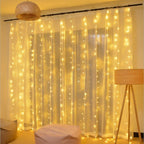Fairy Curtain String Lights - Waterproof, Remote Control, 8 Modes 3