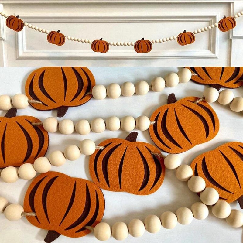Fall Pumpkin Banner - Durable Outdoor Fall Decor for Autumn Vibes 0