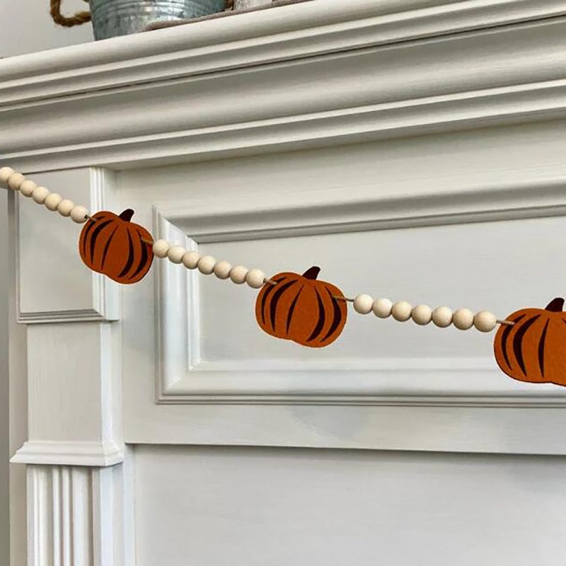 Fall Pumpkin Banner - Durable Outdoor Fall Decor for Autumn Vibes 3