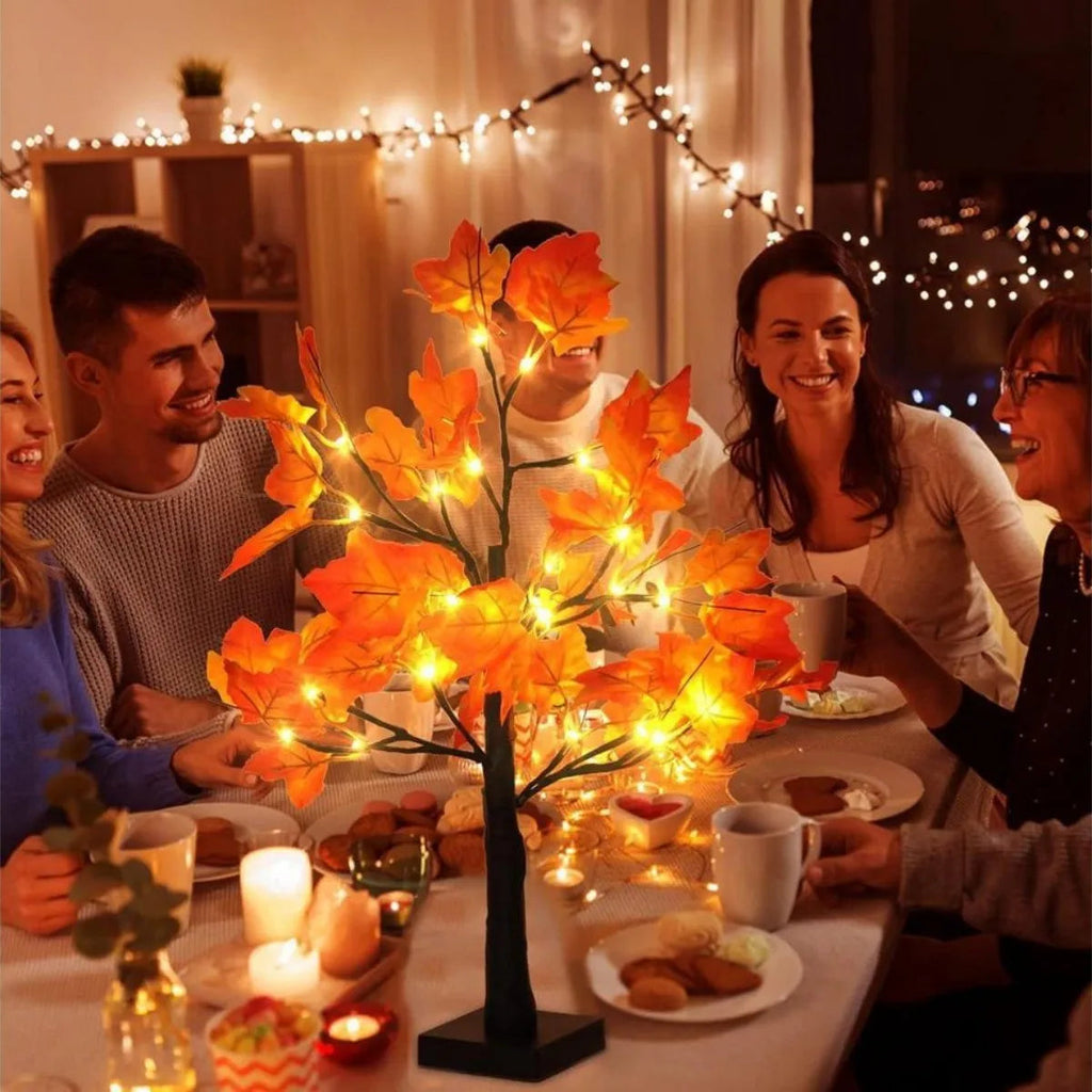 Fall Tree Light - 24 Warm LED Decorative Light with Adjustable Branches 5