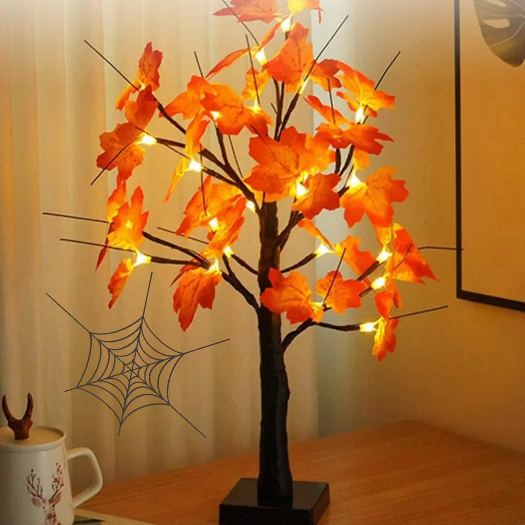 Fall Tree Light - 24 Warm LED Decorative Light with Adjustable Branches 7