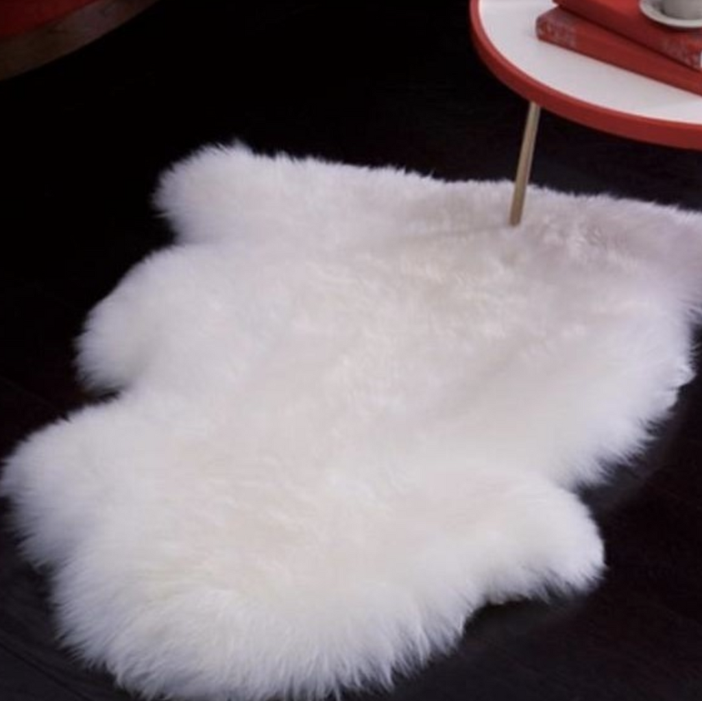 Faux Fur Area Rug - Soft, Fluffy, Anti-Slip Design for Cozy Comfort 0