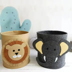 Felt Toy Storage Bag - Durable Organizer for Kids' Stuffed Animals & Toys 4