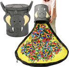 Felt Toy Storage Bag - Durable Organizer for Kids' Stuffed Animals & Toys 5