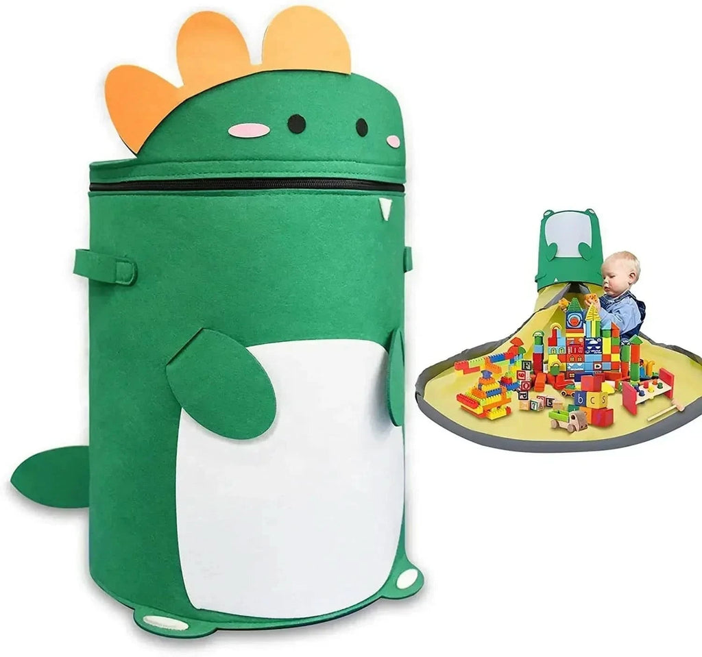 Felt Toy Storage Bag - Durable Organizer for Kids' Stuffed Animals & Toys 8