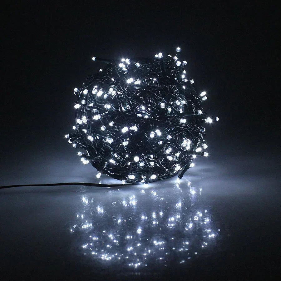 FestLight LED String Lights - 8 Modes Waterproof Fairy Lights for Outdoor Use 0