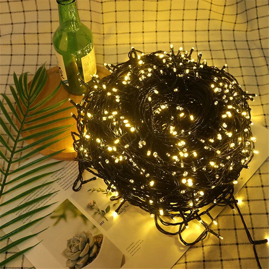 FestLight LED String Lights - 8 Modes Waterproof Fairy Lights for Outdoor Use 4