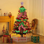 Festive Plush Party Legs - Soft Holiday Decoration for Christmas Cheer 1