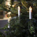 Flameless LED Candle Set with Remote – Battery Operated, Soft Flickering Glow for Safe Indoor Christmas Decoration 2