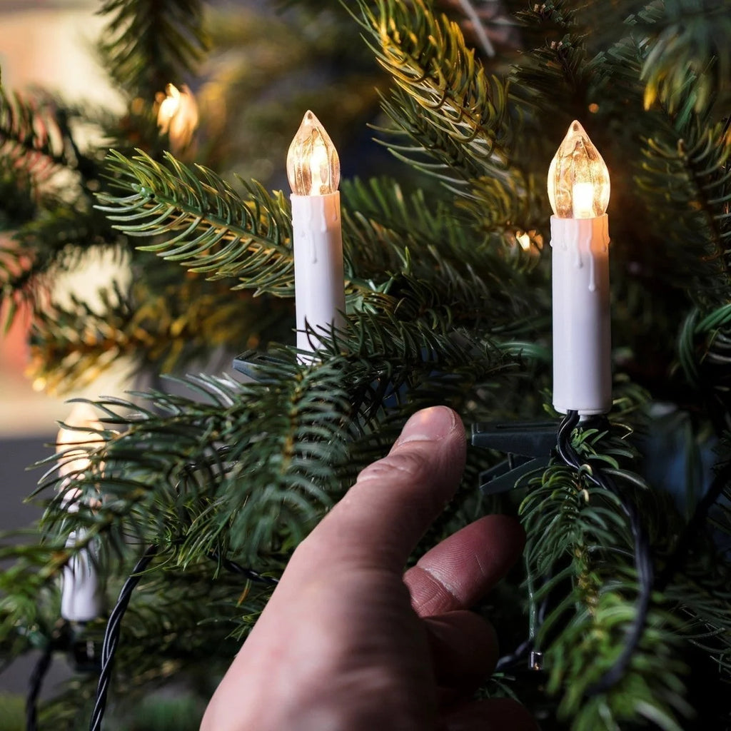 Flameless LED Candle Set with Remote – Battery Operated, Soft Flickering Glow for Safe Indoor Christmas Decoration 3