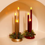 Flameless LED Candle with Remote Control – Realistic Flickering Light, Battery Operated for Safe Holiday Décor 6