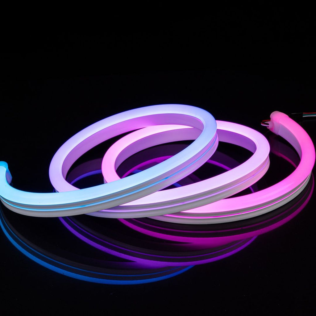 Flexible LED Light Strip for Stylish Wall Decoration – Warm White or RGB Options, Easy Installation, Perfect for Mood Lighting 7