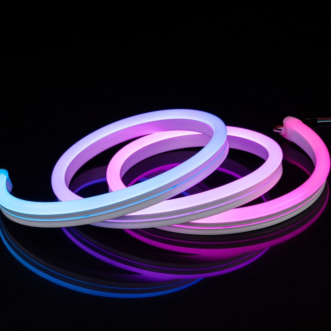 Flexible LED Light Strip for Stylish Wall Decoration – Warm White or RGB Options, Easy Installation, Perfect for Mood Lighting 7