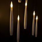 Floating LED Candles - Flameless Illumination with Wand Remote Control 7