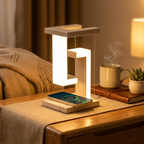 Floating Wireless Charger Lamp - 10W Fast Charging & Ambient Light 1
