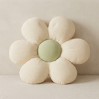 Flower Cushion Polyester Decorative Bloom Shape Pillow 01