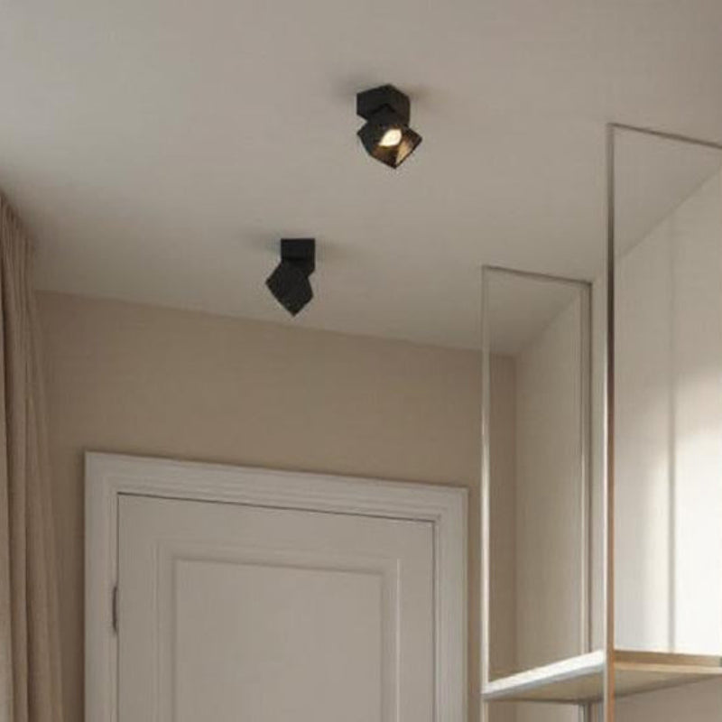 Flush Mount Ceiling Light - Adjustable Cube LED with Modern Design 2