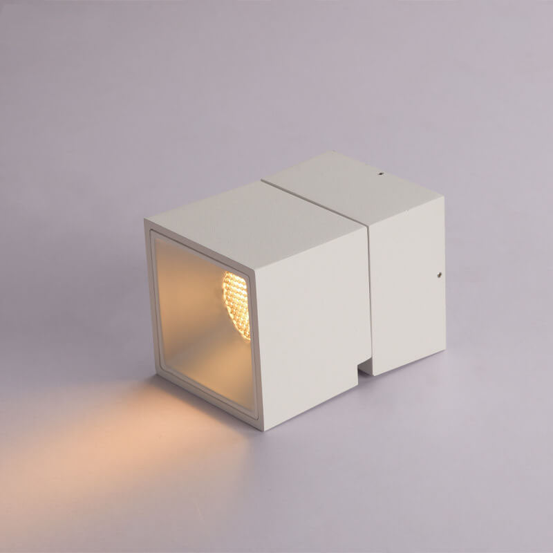 Flush Mount Ceiling Light - Adjustable Cube LED with Modern Design 4