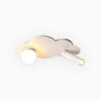 Flush Mount Ceiling Light - Minimalist Cloud Design with Soft LED Glow 0