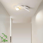 Flush Mount Ceiling Light - Minimalist Cloud Design with Soft LED Glow 1