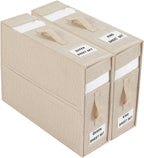 Foldable Bed Sheet Organizer - Space-Saving Linen Closet Storage 0