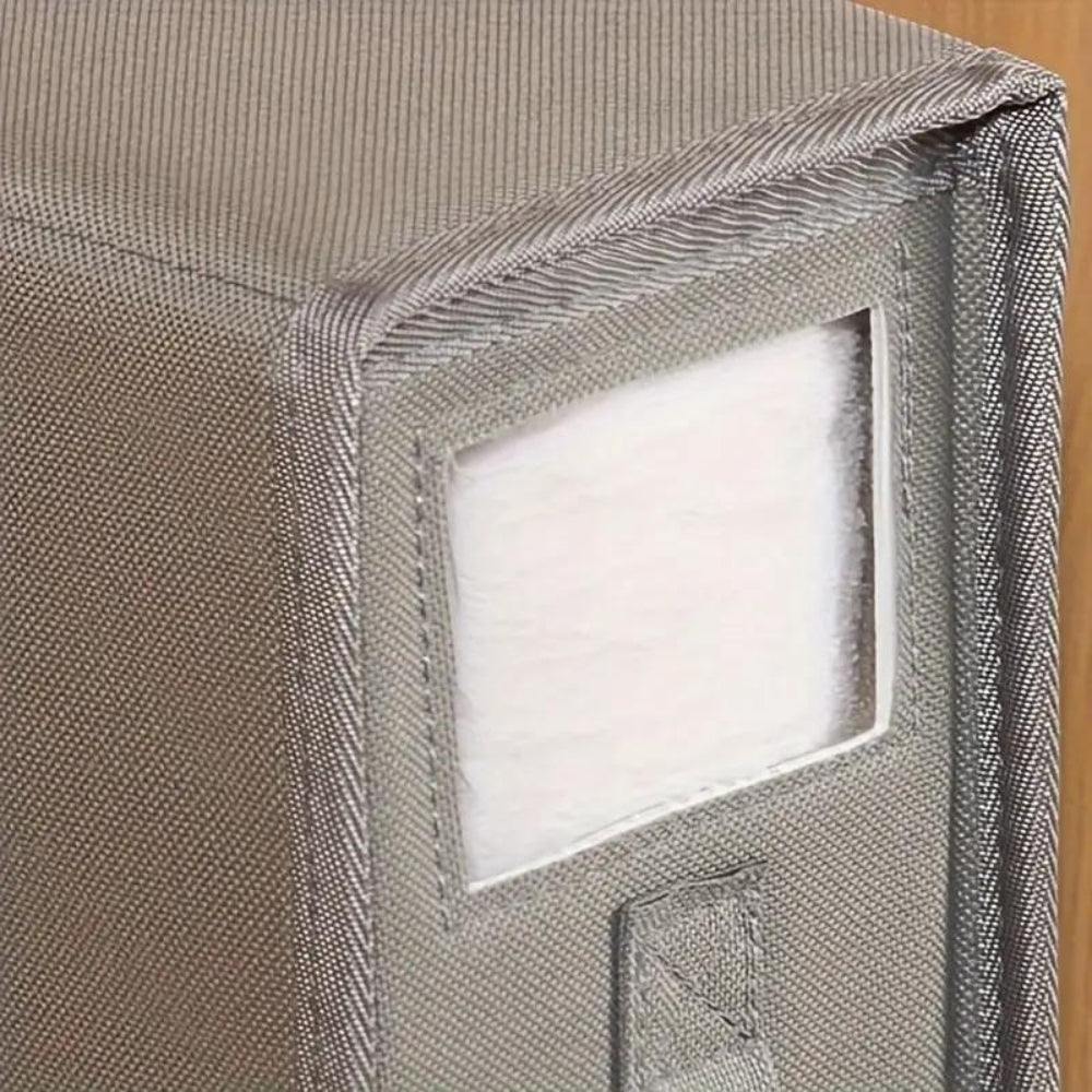 Foldable Bed Sheet Organizer - Space-Saving Linen Closet Storage 6
