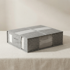 Foldable Bed Sheet Organizer Fabric Linen Storage Box 01