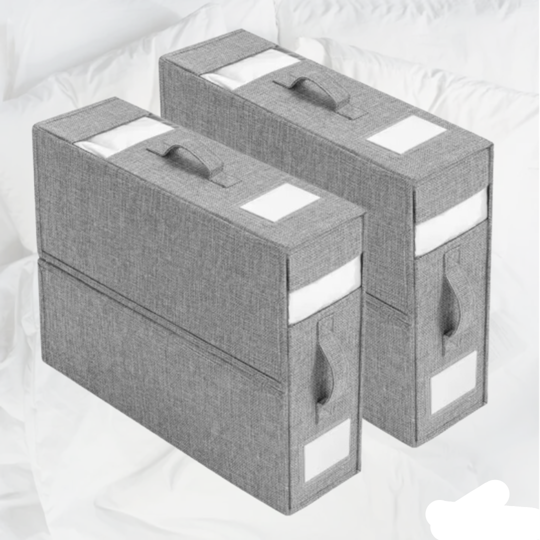 Foldable Bedding Organizer - Maximize Closet Space & Reduce Clutter 0