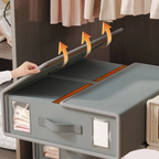 Foldable Bedding Organizer - Maximize Closet Space & Reduce Clutter 8