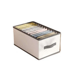 Foldable Drawer Organizer - Space-Saving Storage for Closet Drawers 1