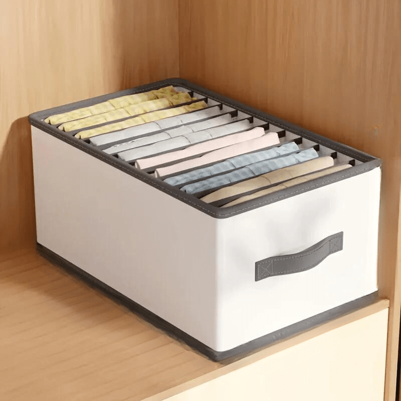 Foldable Drawer Organizer - Space-Saving Storage for Closet Drawers 10