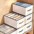 Foldable Drawer Organizer - Space-Saving Storage for Closet Drawers 4