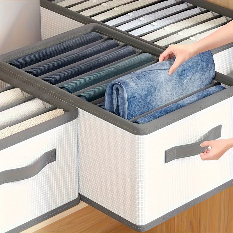 Foldable Drawer Organizer - Space-Saving Storage for Closet Drawers 5