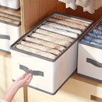 Foldable Drawer Organizer - Space-Saving Storage for Closet Drawers 6
