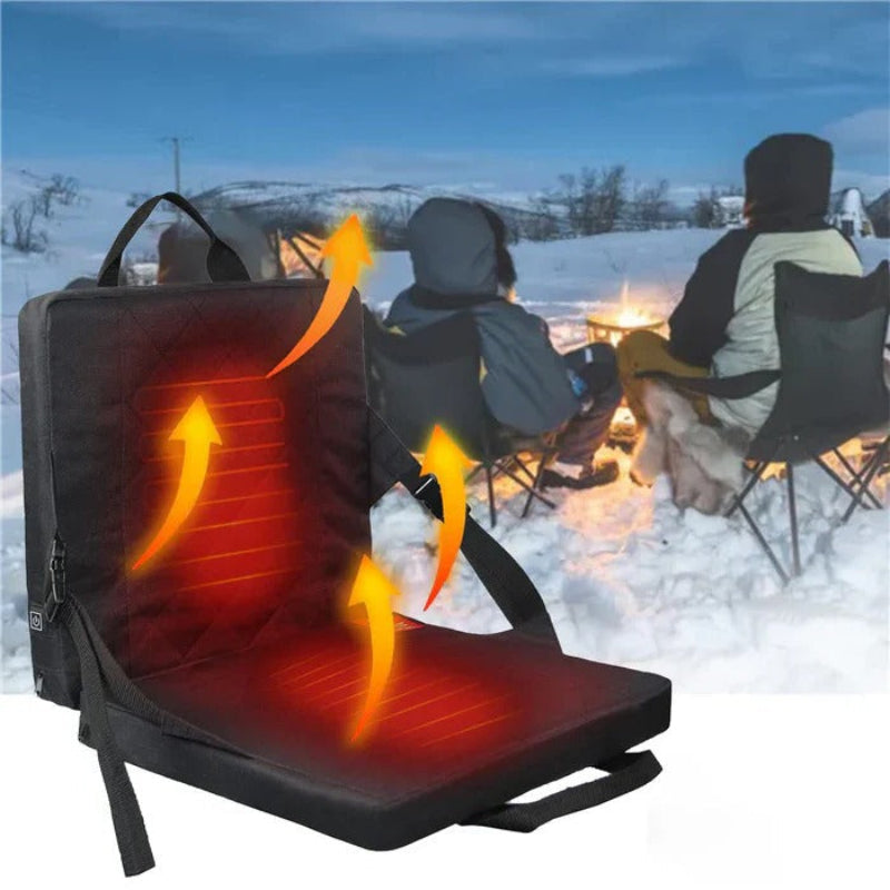 Foldable Heated Seat Cushion - USB Powered, 3 Temperature Settings 3