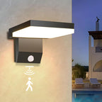 Foldable LED Outdoor Wall Light - Waterproof Motion Sensor, 18W 2