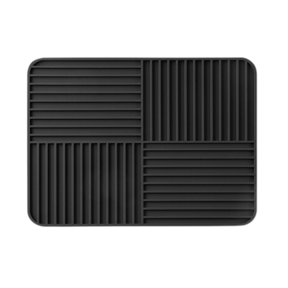 Foldable Silicone Dish Drying Mat - Heat-Resistant & Space-Saving 3