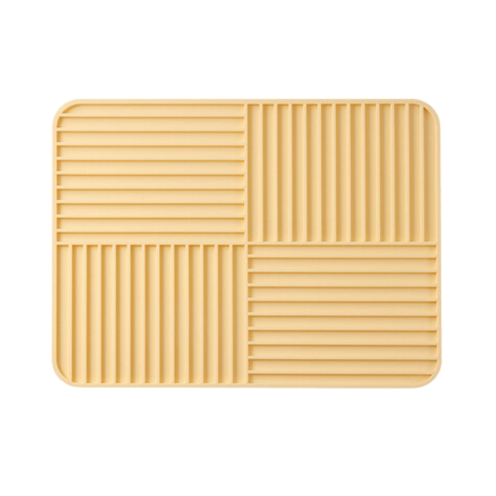 Foldable Silicone Dish Drying Mat - Heat-Resistant & Space-Saving 6